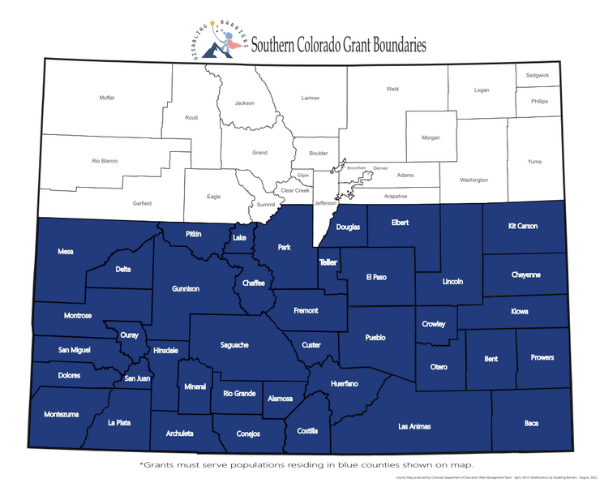 Disabling Barriers funding map