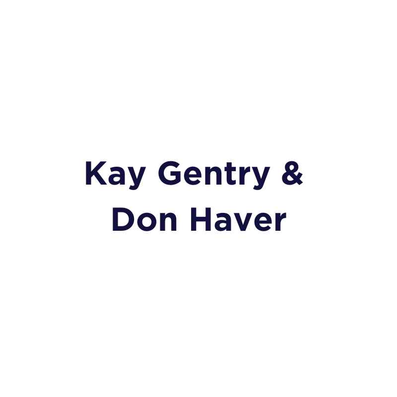 Kay Gentry & Don Haver